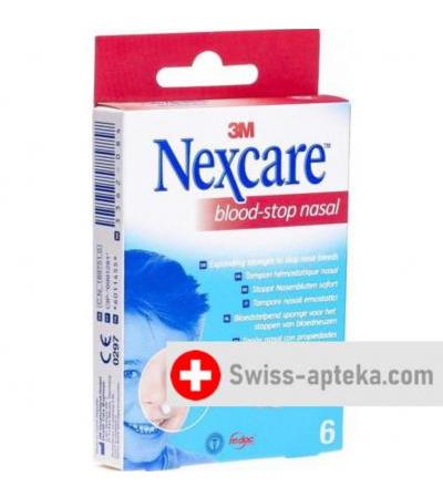 3M Nexcare Blood Stop Nasal Plugs Box 6 штук