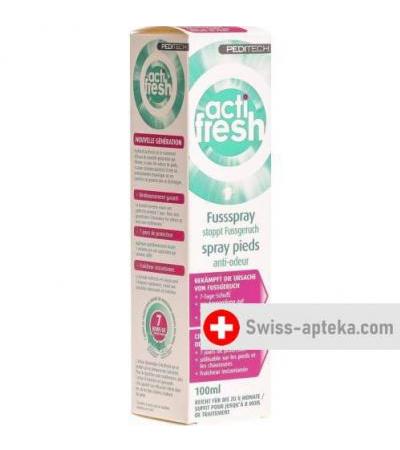 Actifresh спрей Gegen Fussgeruch 100мл