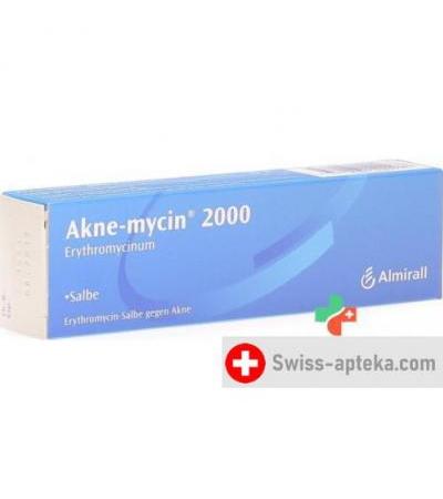 Акне Мицин 2000 мазь 20 мг тюбик 25 грамм