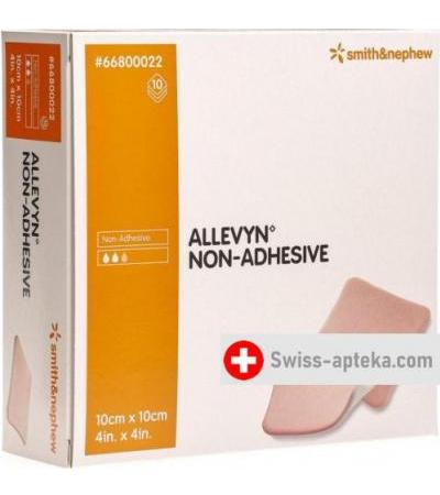 Allevyn Non Adhesive Wundkompressen 10смx10см 10 штук