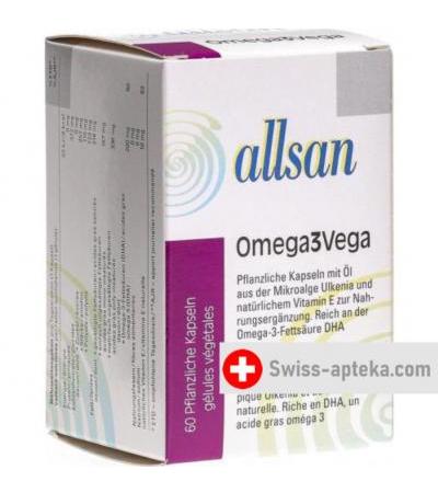 Allsan Omega 3 Vega 60 капсул