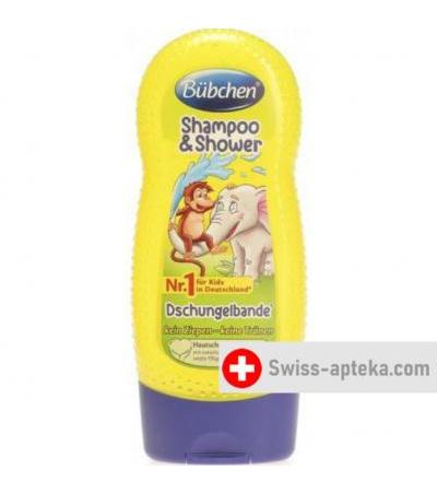 Buebchen Kids Shampoo&shower Jungle Fever 230мл