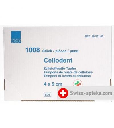 Cellodent Tupfer 4x5см 12fach 1008 штук