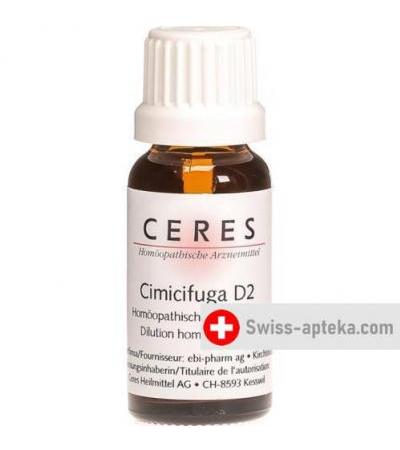 Ceres Cimicifuga D 2 Dilution 20мл