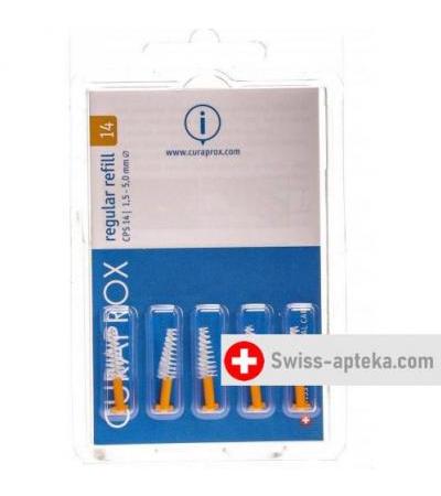 Curaprox 14 Regular Interdental Burste Orange 5 штук