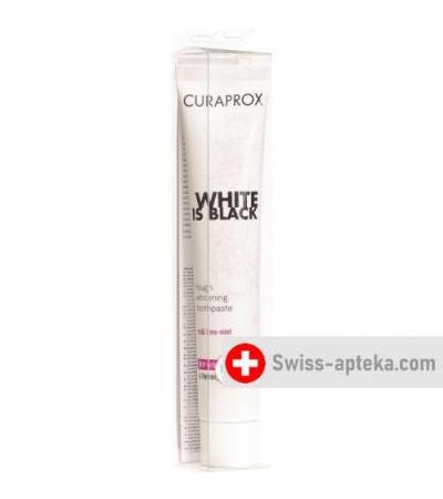 Curaprox White Is Black зубная паста Single 90мл