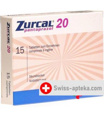 Цуркал 20 мг 15 таблеток покрытых оболочкой