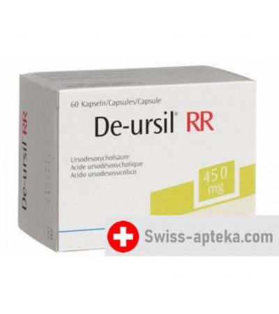 Де Урсил РР 450 мг 60 капсул