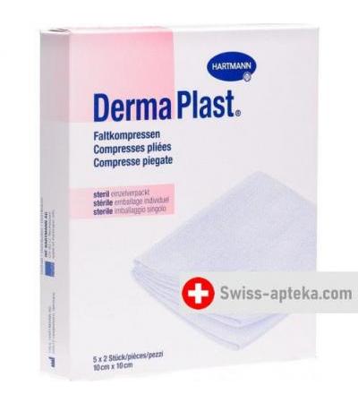 Dermaplast Faltkompressen Typ17 10x10см 8-fach 5x 2 штуки