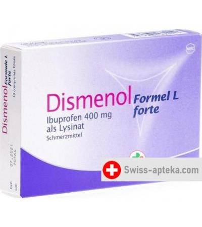 Dismenol Formel L Forte Filmtabletten 400мг 10 штук