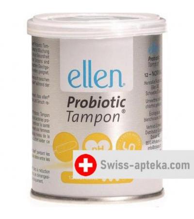 Ellen Probiotic Tampon Normal 12 штук