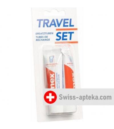 Elmex Rot зубная паста Taschenset 2x 12мл