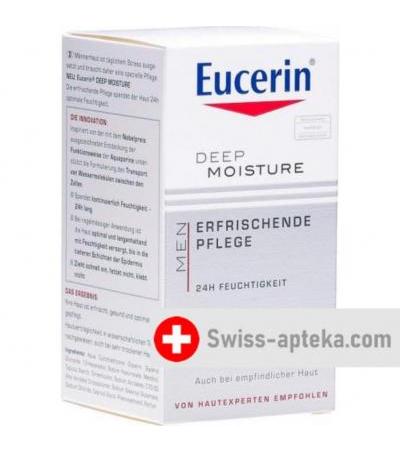 Eucerin Men Pflege Erfrischend диспенсер 50мл