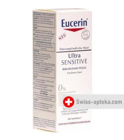 Eucerin Ultra Sensitive Beruhigende Pflege для сухой кожи 50мл