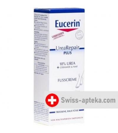 Eucerin UreaRepair PLUS Fusscreme mit 10% Urea 100мл