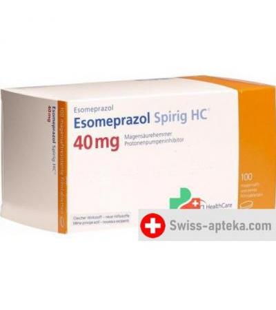 Эзомепразол Спириг 40 мг 100 таблеток покрытых оболочкой