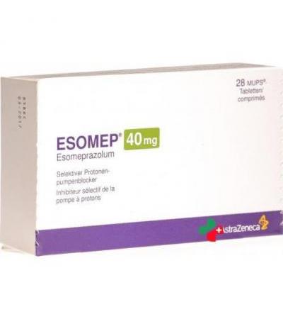 Эзомер Мупс 40 мг 28 таблеток