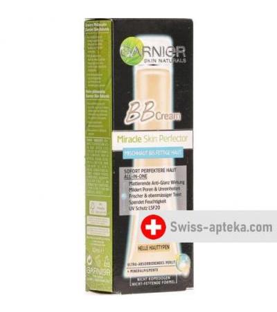 Garner B.B. крем Miracle Skin Perfector Mischhaut bis Fettige Haut helle Haut 40мл