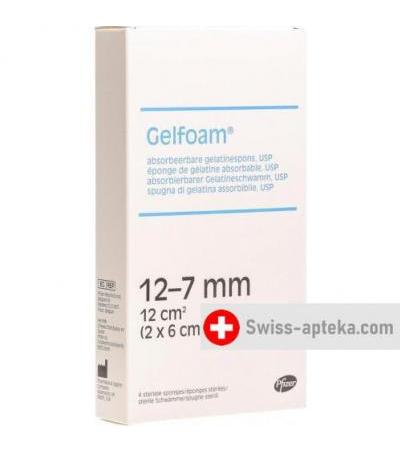 Gelfoam Gelatine Sponges 20x60x7мм 12см2 4 штуки