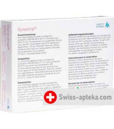 Gynestral Vaginaltabletten 14 штук