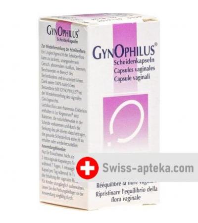 Gynophilus Vaginalв капсулах Probiot F Vaginalflora 14 штук