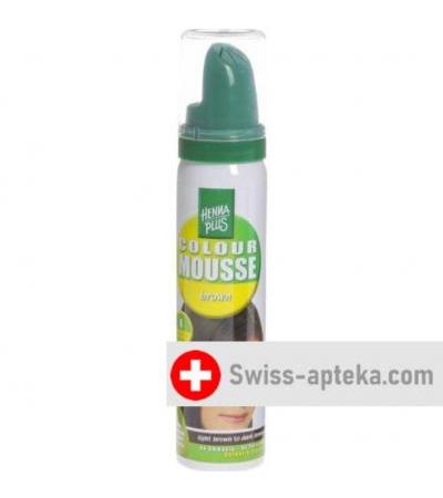 Henna Plus Colour Mousse Brown 4 75мл