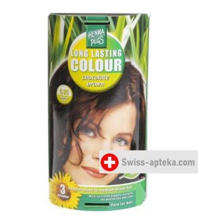 Henna Plus Long Last Colour 5.35 Chocolat Braun