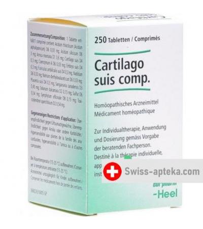 Картиляго Суис Хель 250 таблеток