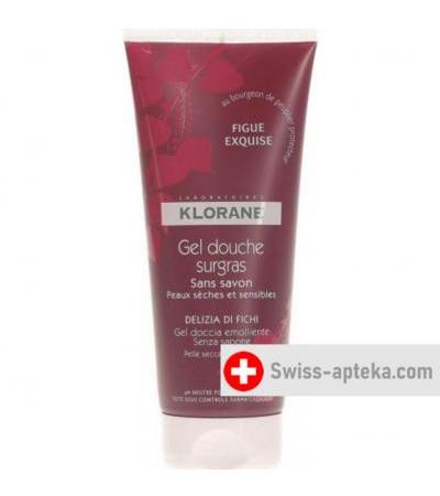 Klorane гель для душа Edle Feige 200мл