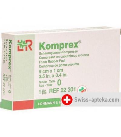Komprex Schaumgummi Kompressen 9см x 1см