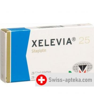 Кселевия 25 мг 28 таблеток покрытых оболочкой