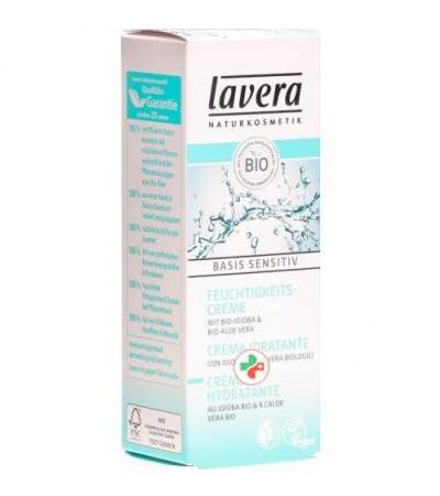Lavera увлажняющий крем Basis Sensitiv в тюбике 50мл