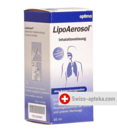 Lipoaerosol раствор для ингаляций бутылка 45мл