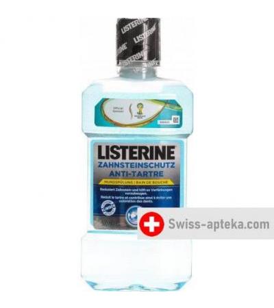 Listerine ополаскиватель для полости рта Zahnsteinschutz 500мл