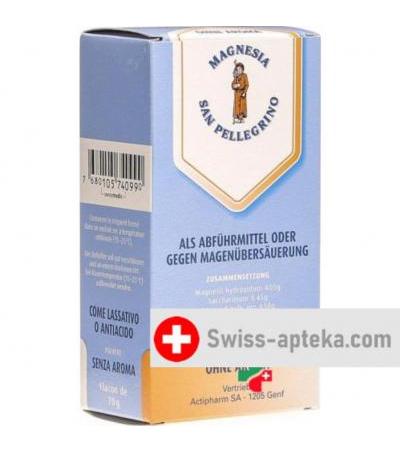 Магнезия С Пеллегрин порошок один аромат 70 грамм