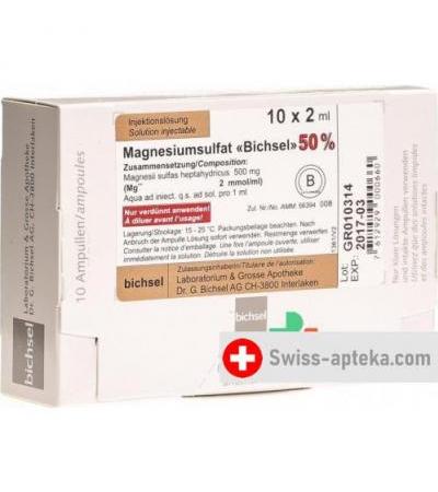 Магния Сульфат Биксель 50% 10 ампул 2 мл