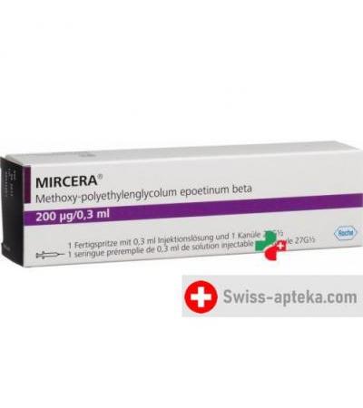 Мирцера  200 мкг/0.3 мл шприц заполненый