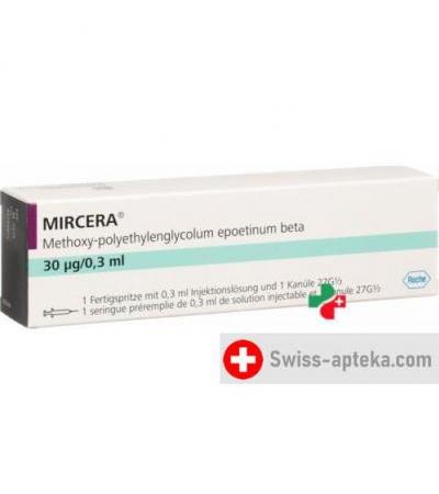 Мирцера 30 мкг/0.3 мл шприц заполненный