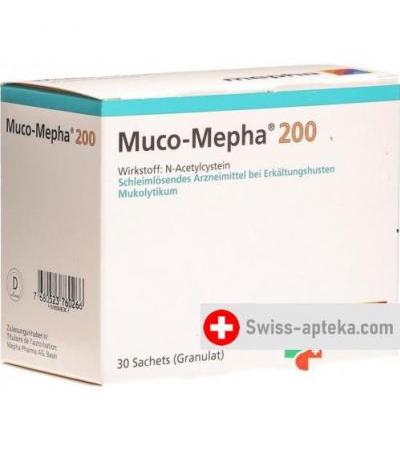 МУКО Мефа 200 мг 30 пакетиков гранулы