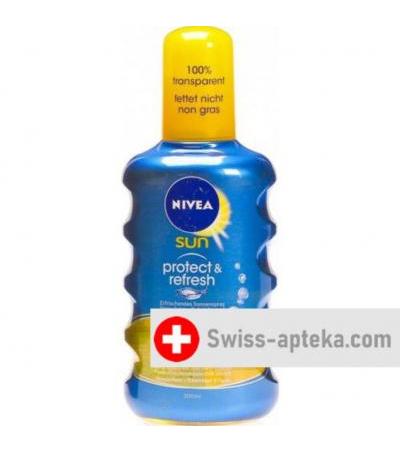 Nivea Sun Prot&ref Erfrisch Sonnenspray LSF 30 200мл