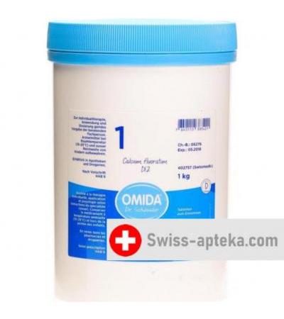 Omida Schussler No1 Cal Fluor в таблетках, D 12 1000г