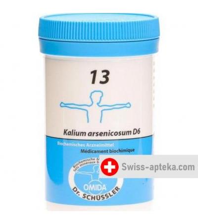 Omida Schussler No13 Kal Arsen в таблетках, D 6 100г
