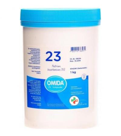 Omida Schussler No23 Natri Bicarb в таблетках, D 12 1000