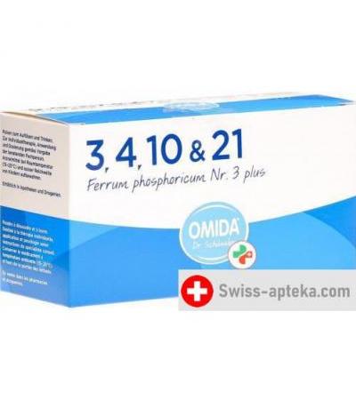 Omida Schussler No3 Plus Ferr Phos порошок в пакетиках 12 штук