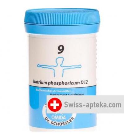 Omida Schussler No9 Natr Phos в таблетках, D 12 100г