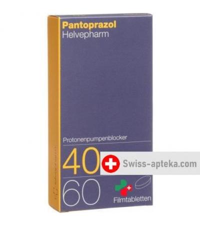 Пантопразол Хельвефарм 40 мг 60 таблеток покрытых оболочкой