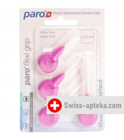 Paro Flexi Grip 2мм Superfine Pink 4 штуки