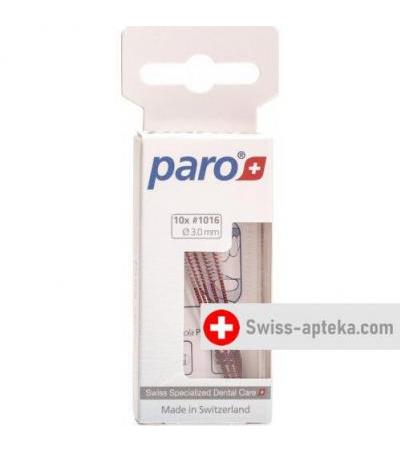 Paro Isola Long 3мм x-fein Rot zylindrisch 10 штук