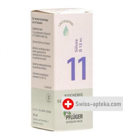 Pflueger Schussler Nr. 11 Silicea капли D 12 30мл