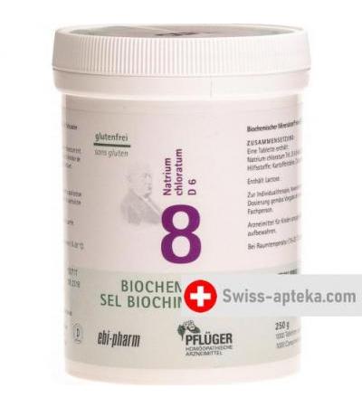 Pflueger Schussler Nr. 8 Natr Chlor в таблетках, D 6 250г